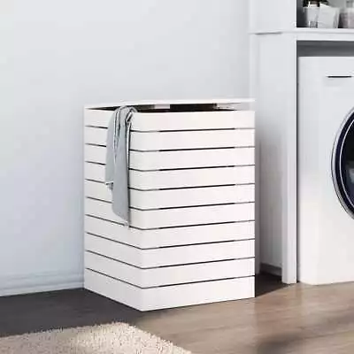 44x44x66 Cm Wooden Laundry Clothes Bathroom Basket Storage Wash Bin Hamper • $171.94