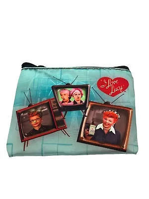 I Love Lucy Coin Purse-  T.V. Sets- Lucy & Ethel- Iconic Episodes -key Ring • $7.99