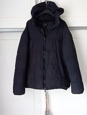 Mens Size M Black Padded Jacket From Firetrap • £2.10