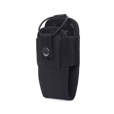 Tactical Molle Radio Walkie Talkie Pouch Waist Bag Outdoor Holder Pocket Holster • $8.98