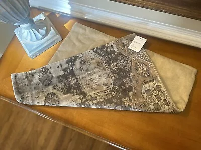 Pottery Barn Zayden Printed Velvet Pillow Cover 22”x22” NWT OPEN BOX! • $34.95