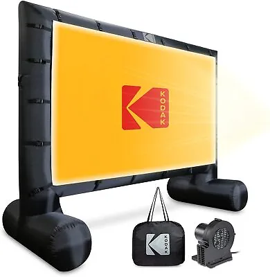 KODAK Inflatable Outdoor Projector Screen 17.5 Feet Blow-Up Screen For Movies • $96.35