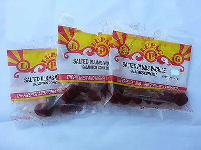 12-pack Saladitos C/Chile (chili Plums ) 0.34-oz Each Bag Mexican Candy • $16.99