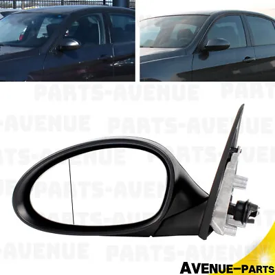 For BMW E90 E91 2006-2008 Door Mirror Blind Line Memory Black Left Driver Side • $287