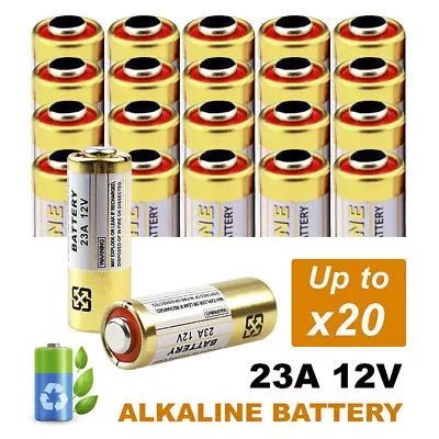 23A 21/23 A23 23A 23GA 12V Alkaline Battery For Garage Car Remote Alarm 1-20x • $3.34