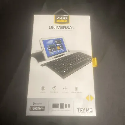 ZAGGkeys Case Universal Wireless Keyboard For IPad SamSung Smartphones Tablets  • $9.50