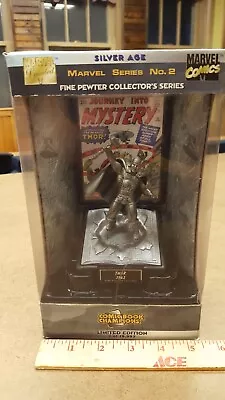 Comic Book Champions Marvel Series #2 Thor ** Fine Pewter In Factory Sealed Box • $15.75