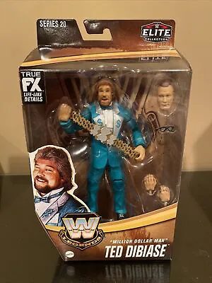 Mattel WWE Elite Legends 20 Million Dollar Man Ted DiBiase Wrestling Figure WWF • $30