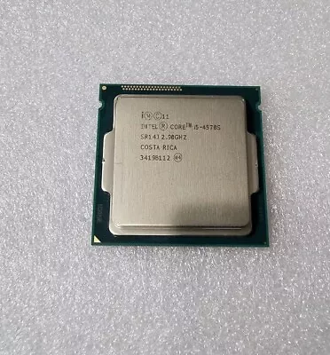 Intel Core I5-4570S - 2.90 GHz Quad-Core (SR14J) Processor Tested  • $14.95
