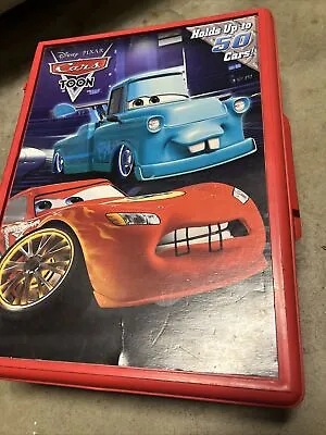 Disney Pixar Cars Movie Toon 50 Car Carrying Case HTF EUC Rare! • $50