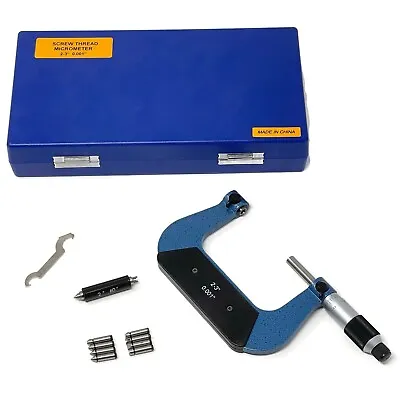 2-3  Screw Thread Micrometer Set 4 Pairs Of Anvils #400-ST-23 • $129