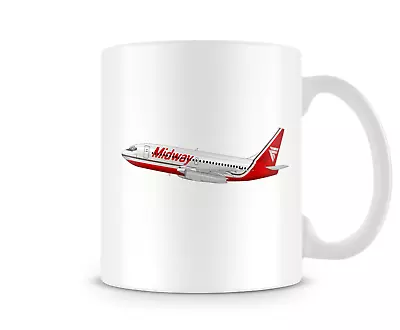 Midway Airlines Boeing 737 Mug - 11oz. • $16.95