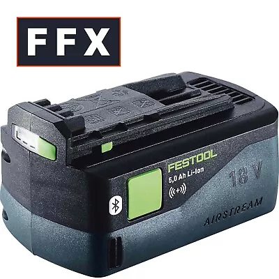 Festool 577660 BP18Li50ASI 18V 5Ah Battery Pack LED Charge Display Lightweight • £104.58