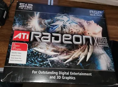 ATI Technologies ATI Radeon X1600 Pro (100-437509) 512 MB DDR2 SDRAM PCI Express • $99.99