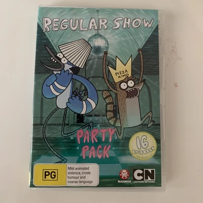 £4.48 • Buy Regular Show Party Pack - DVD 16 Episodes Region 4 VGC