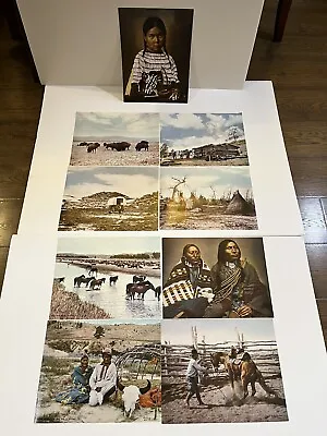 Lot Of 9 Vintage L.A HUFFMAN 11 X 14 Coffrin 1970's Old Western Prints • $199.99
