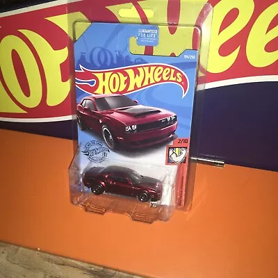 Hot Wheels 2019 Super Treasure Hunt '18 Dodge Challenger Demon - • $64.95
