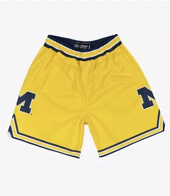 University Of Michigan Fab Five Shorts - Size L NWT • $100