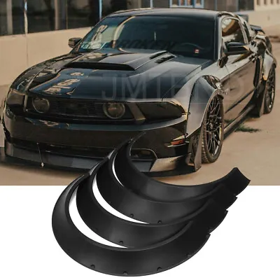 For Ford Mustang Car Fender Flares Extra Wide Body Kit Wheel Arches 4.5  4PCS • $84.99