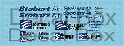 Eddie Stobart Airport Decals corgi Code 3 Waterslide Transfers  1/50  1/76 • £4
