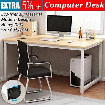 $95.95 • Buy Wooden Computer Desk Study Home Office Table Student Workstation Storage /Drawer