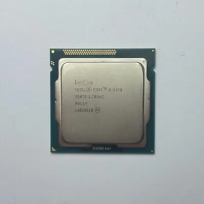 Intel Core I5-3470 3.2GHz Quad Core Socket LGA1155 | 3rd Gen | Desktop CPU • $12.99