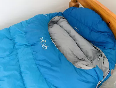 Rab Ascent 700 Hydrophobic Duck Down Sleeping Bag • £200