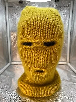 Ski Mask/Balaclava Double Layer Gold 3 Hole Soft Warm Winter Hat • $20