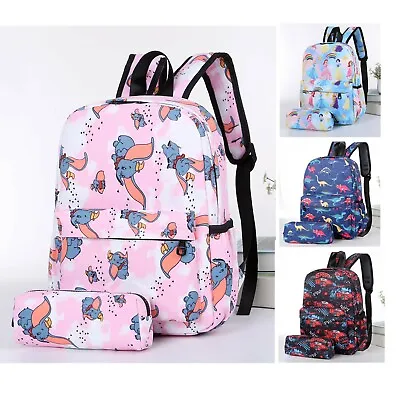 £14.99 • Buy Lovely Kids Pupils Backpack With Pensil Case Synthetic Lightweight Waterproof UK
