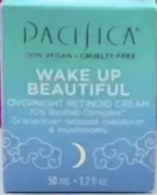 Pacifica Wake Up Beautiful Overnight Retinoid Face Cream 1.7 Oz Anti Aging  • $21.50