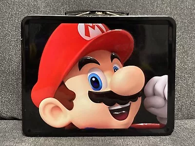 Super Mario Bros. 3D Mario & Luigi Lunchbox Metal Tin Collectible • $19.99