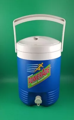 Igloo Powerade Blue Two Gallon Water Cooler HTF Logo Made In USA Next Thing • $41.64