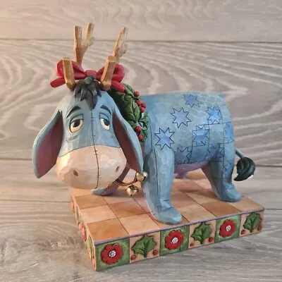 Disney Traditions Eeyore  Life Of The Party  Jim Shore Disney Showcase Christmas • £44.95