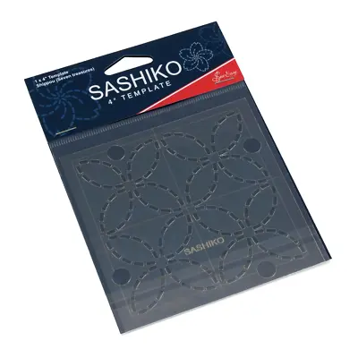 Sew Easy Sashiko Embroidery Template 4 X 4in Shippou (Seven Treasures ERS.004) • £6.80