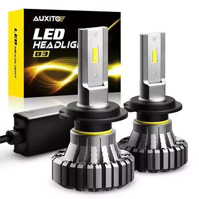 2X 120W 20000LM H7 CSP LED Headlight Kit High Beam Light Bulbs White High Power • $27.99