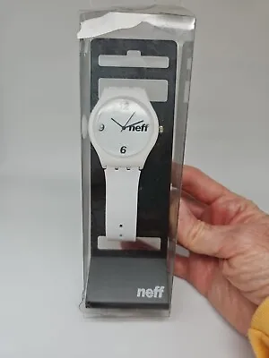 Neff Typhoon  Dial Watch White  Style NF0232 New 1990's  • $30