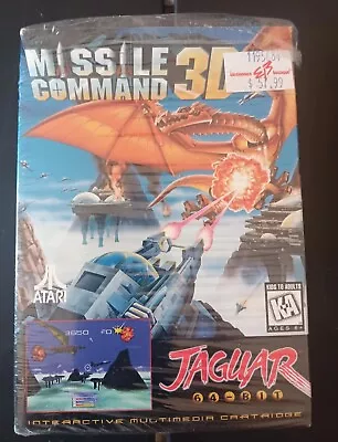 Missile Command 3D - Atari Jaguar  CIB** GREAT CONDITION** • $99