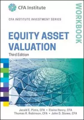 Equity Asset Valuation Workbook (CFA Institute Investment Series) - GOOD • $4.74