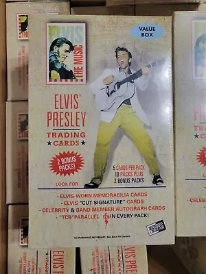 Elvis Presley 2007 Press Pass The Music Factory Sealed Box 12 Packs • $19.99