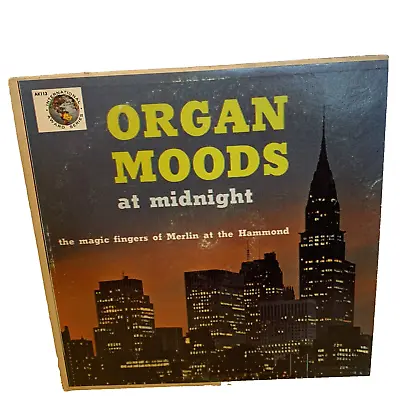 The Magic Fingers Of Merlin Organ Moods At Midnight (Vinyl 1963) International • $8.58