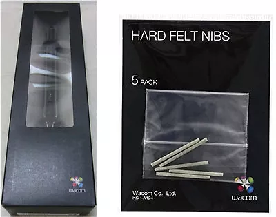 New KP-501E-01X Wacom Intuos Pro Cintiq Option Pen Standard+Hardfelt 5p Set • $80