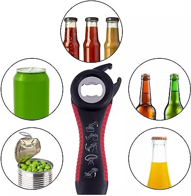 (Whole Sale) Multi Opener Jar Openr Non-Slip Easy Grip Can Openers Up To 10 Pack • $7.28