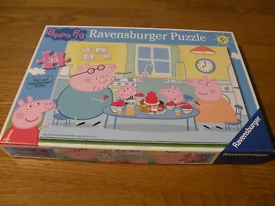 Ravensburger Peppa Pig '' Family Time '' 35 Piece Puzzle Complete • $10