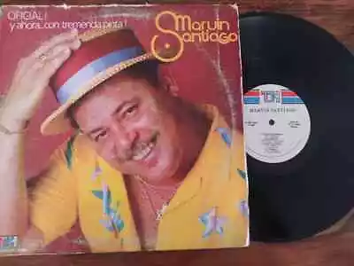 Marvin Santiago ‎– Oficial ! Y Ahora...Con Tremenda Pinta ! LP • $14.99