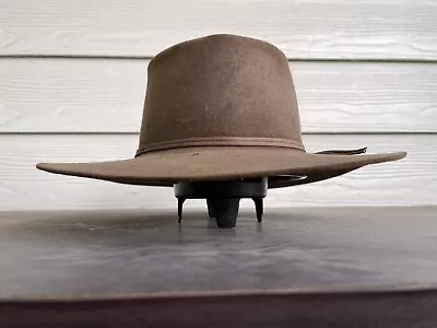 20X Beaver Felt Vintage Catalena Cowboy Hat 7 1/4 Yellowstone Clint Eastwood • $225