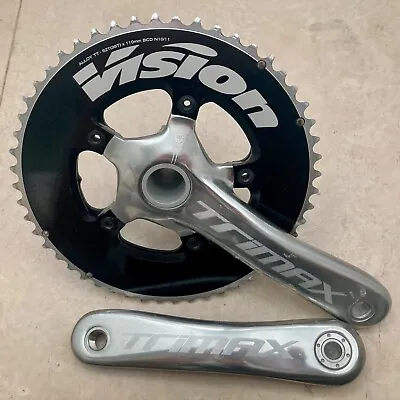 VISION TRIMAX Crankset 170mm 10/11sp BB30 38-52T 110BCD Road TT Tri Cycling • $85