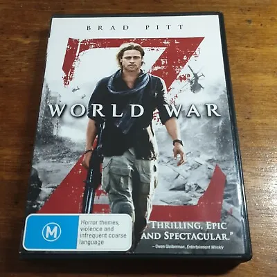 World War Z DVD R4 FREE POST Brad Pitt Mireille Enos • $6.97