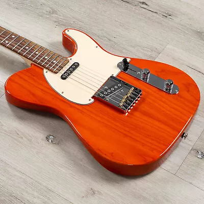 G&L USA ASAT Classic Guitar Caribbean Rosewood Fretboard Clear Orange • $2350