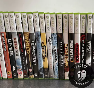 Xbox 360 Video Games Tested A-M Titles Lot#1 (Buy 2 Get 1-50% Off) Updated 4/16 • $12.99