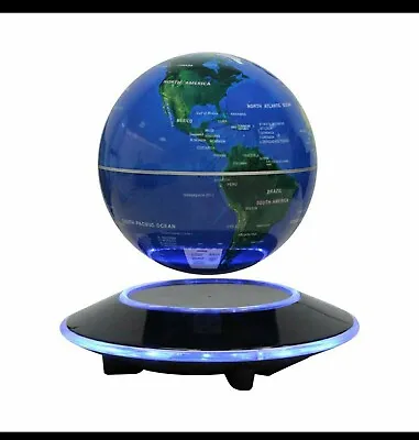 £38.99 • Buy 6in Magnetic Levitation Globe LED Light Anti Gravity Floating World Map Lamp UK